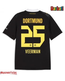 Borussia Dortmund Joey Veerman #25 Tricou Fotbal Replică 2026-27 Barbati Deplasare Borussia Dortmund Joey Veerman #25 Tricou Fotbal Replică 2026-27 Barbati Deplasare